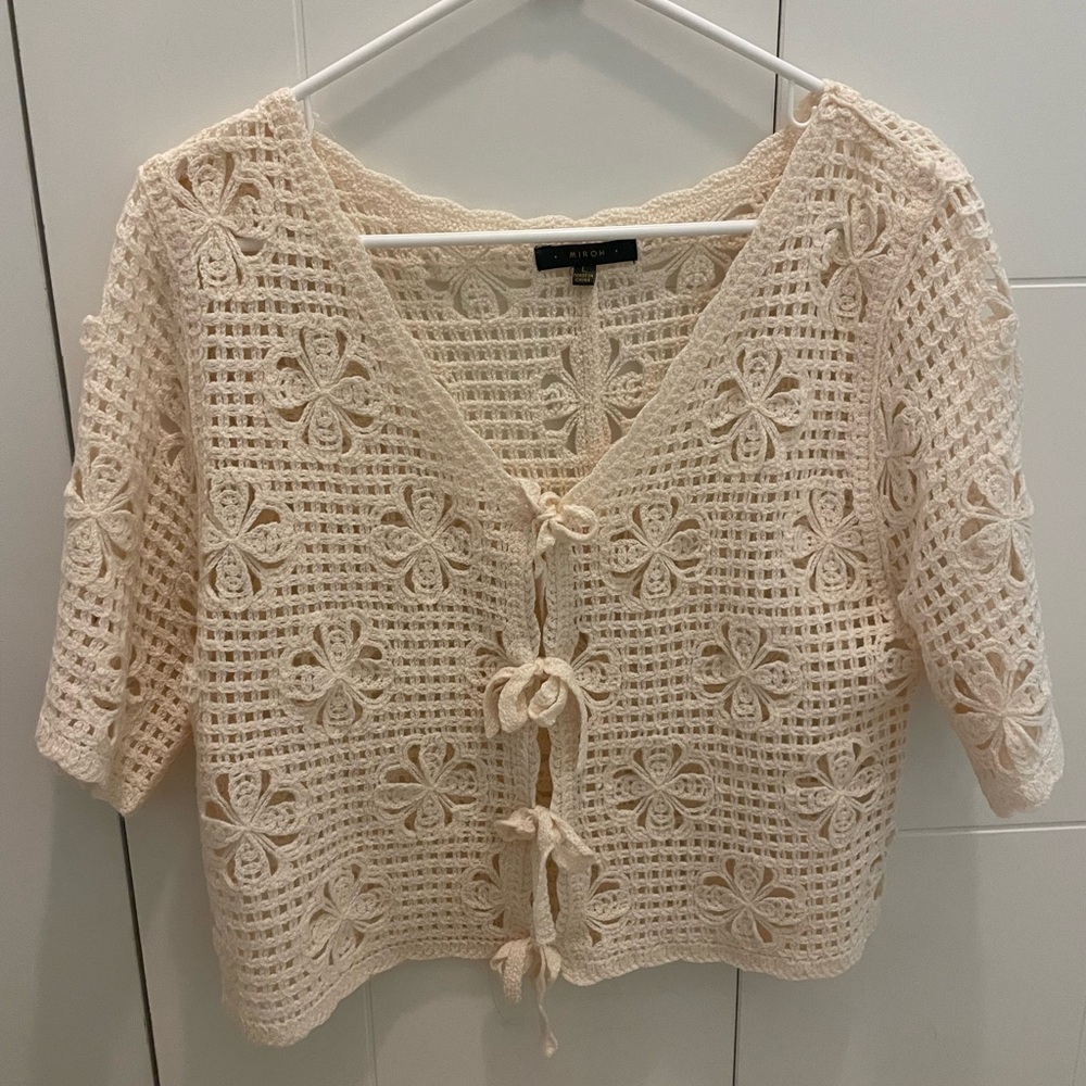 Miroh crochet cardigan